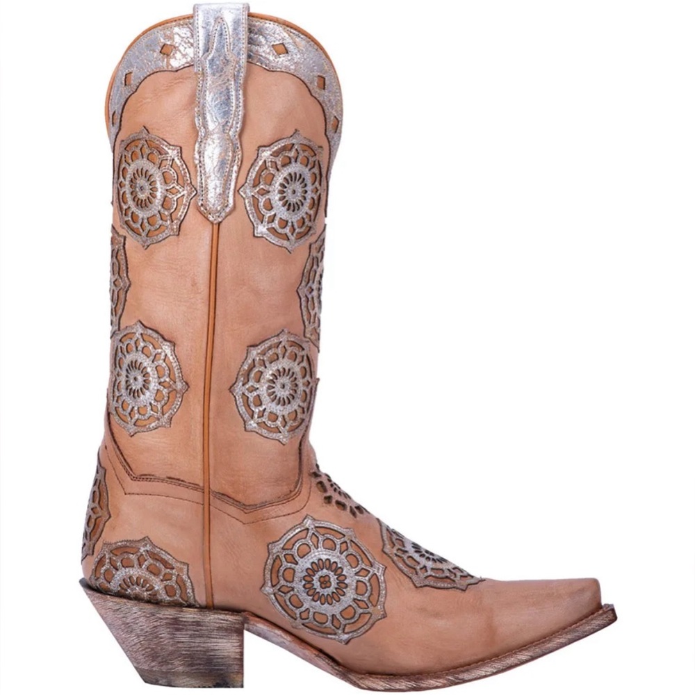 NEW Dan Post Women's Circus Flower Western Boots